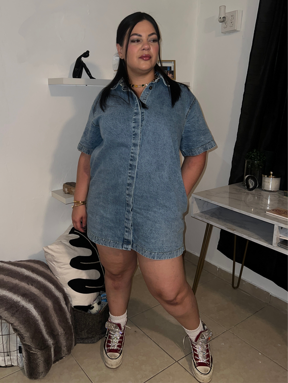 Gigi Denim Dress – Chic 787