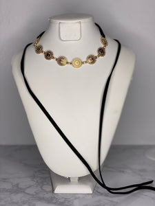 Medals Cord Choker