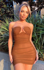 Chocolate Almond Dress